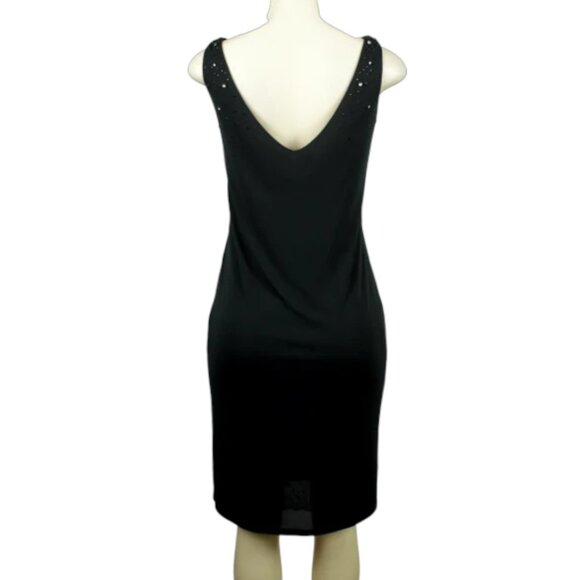 CLASS ROBERTO CAVALLI Cowl Neck Knee-Length Dress - Picture 3 of 4